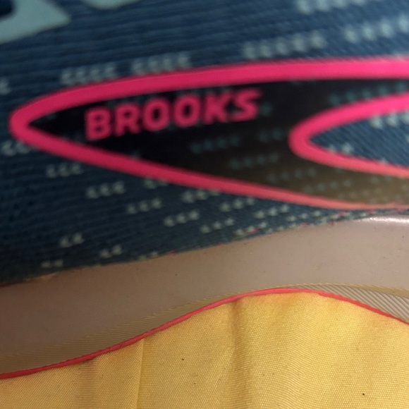 Brooks Blue and Pink Athletic Shoes - Picture 5 of 5